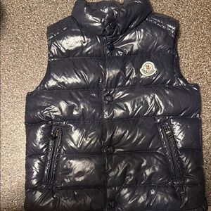 Moncler Black Quilted Puffer Vest